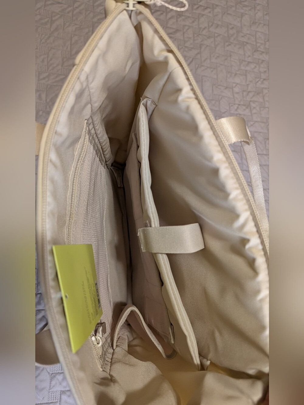 All In Motion Cream Backpack Tote - Picture 4 of 6